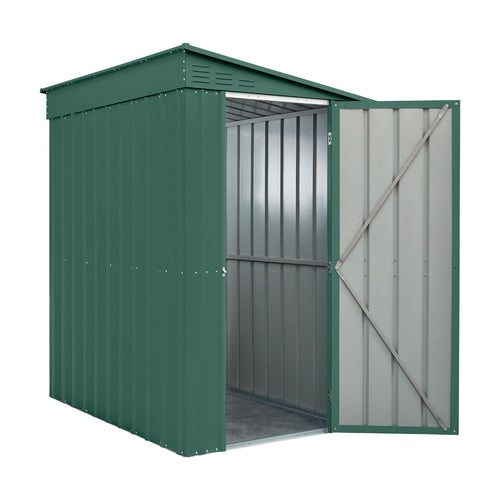 Globel Lean-to Pent Roof Metal Shed