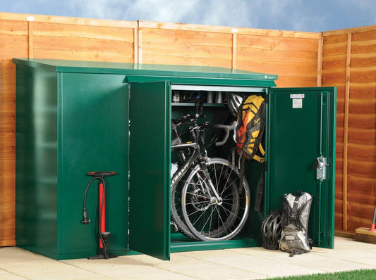 Asgard Metal Addition Bike Shelter 6x3ft (3 Bike Storage)
