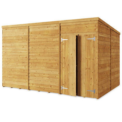 Storemore Large Overlap Pent Wooden Shed