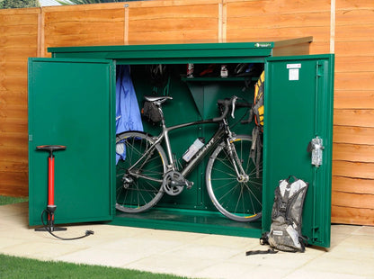 Asgard Metal Addition Bike Shelter 6x3ft (3 Bike Storage)