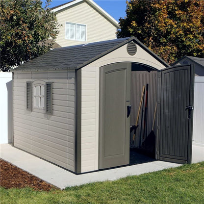 Lifetime Special Edition Heavy Duty Plastic Shed 8x10ft